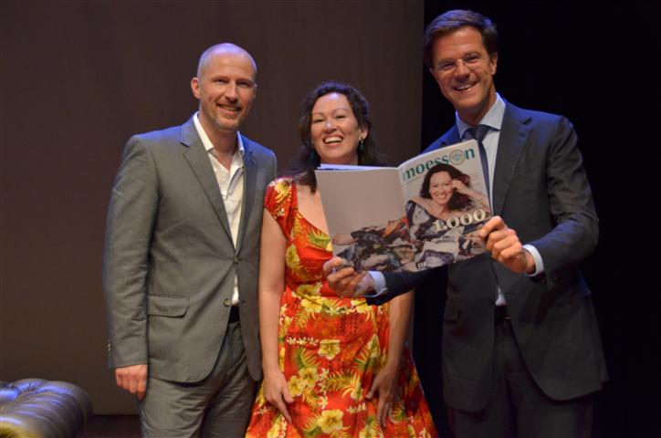 Geert, Marjolein en Mark Rutte Moesson 1000 © Armando Ello / Moesson
